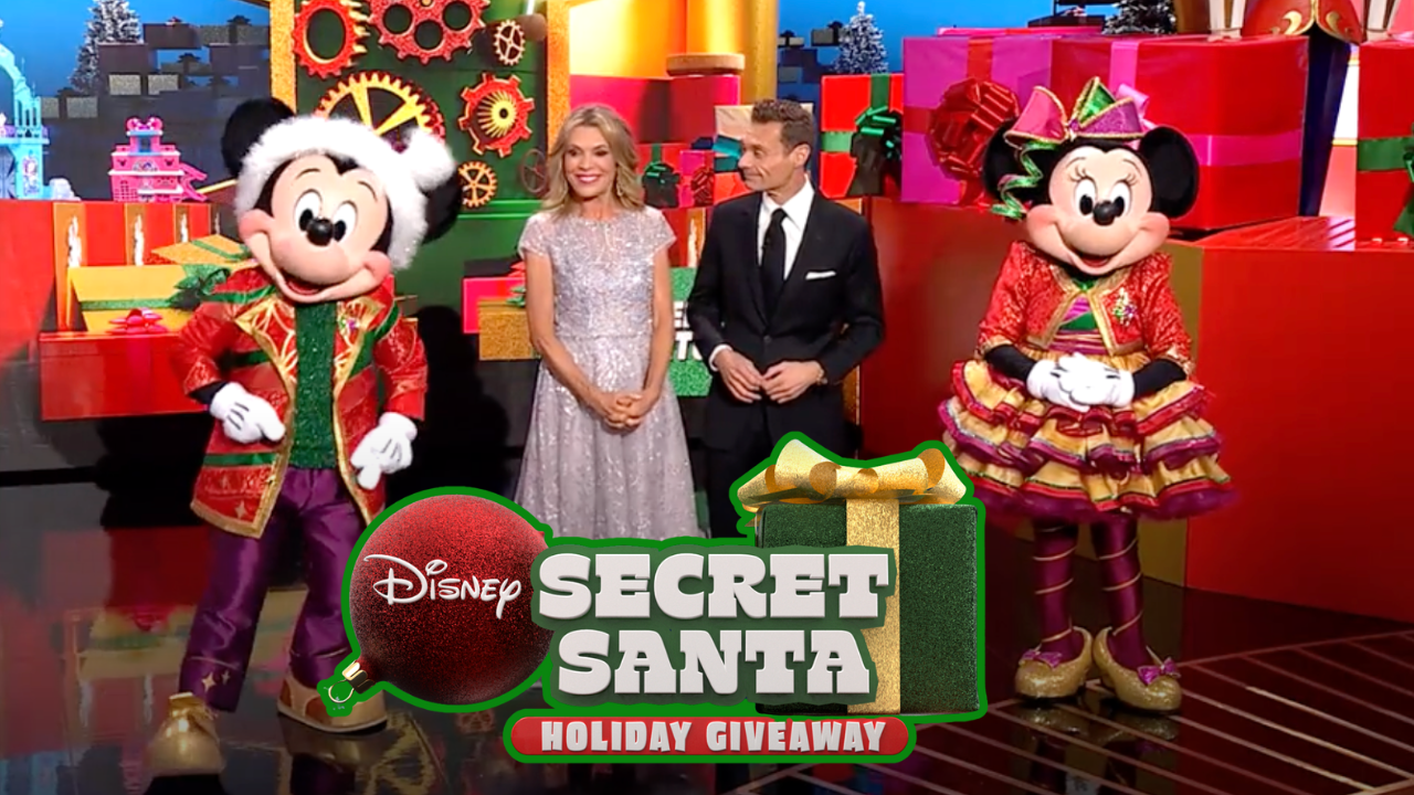 Wheel Watchers Can Win Big With The "Wheel of Fortune" Disney Secret Santa Holiday Giveaway