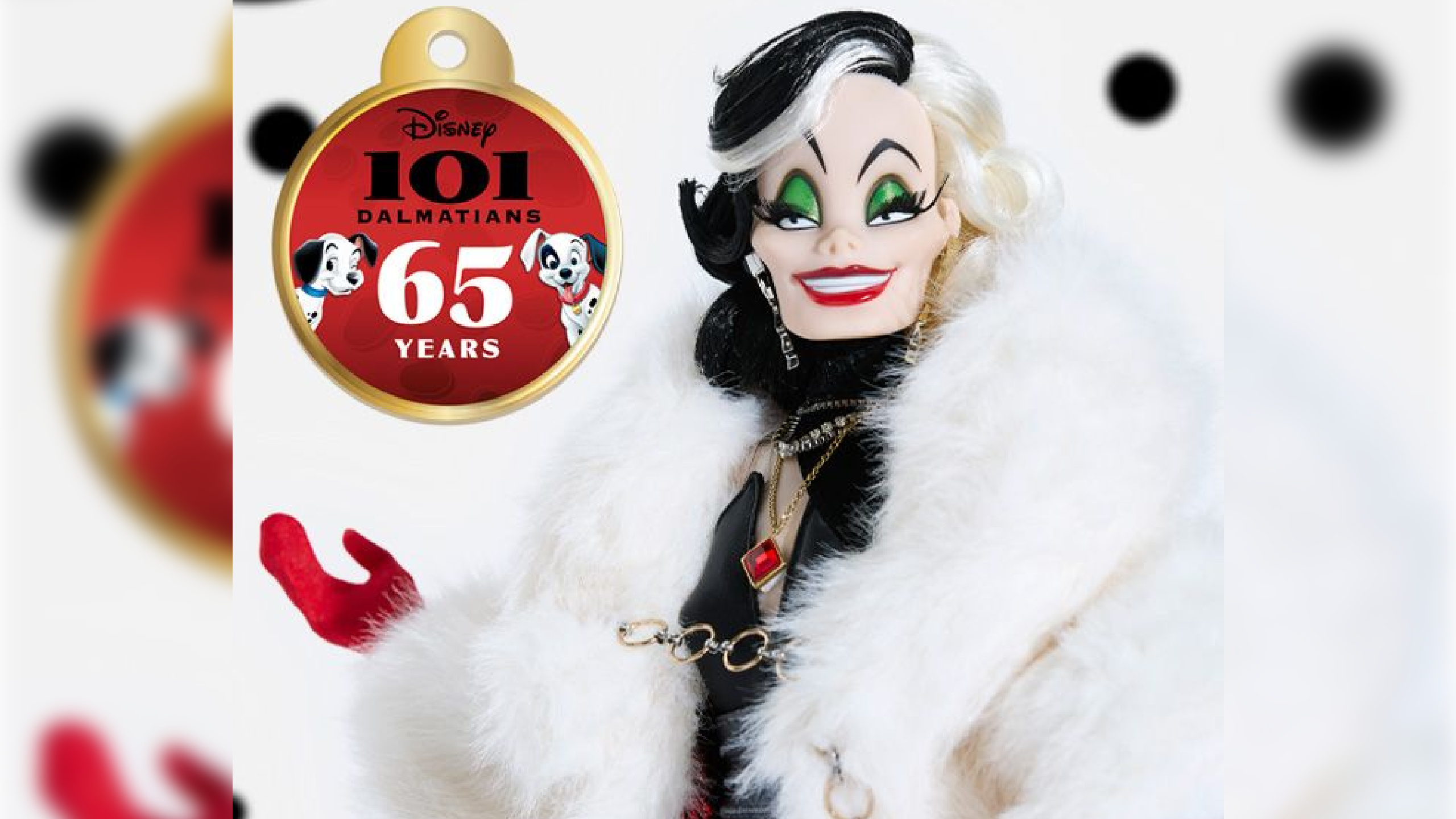 Wickedly Wonderful! Cruella De Vil Limited Edition Doll Commemorates 65 Years of Disney's "101 Dalmatians"