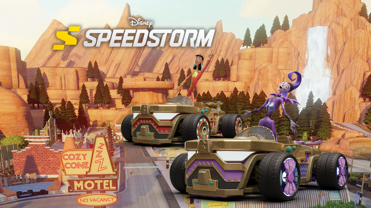 Yzma from "The Emperor's New Groove" and "Cars"-Inspired Racing Environment Drive Into "Disney Speedstorm"