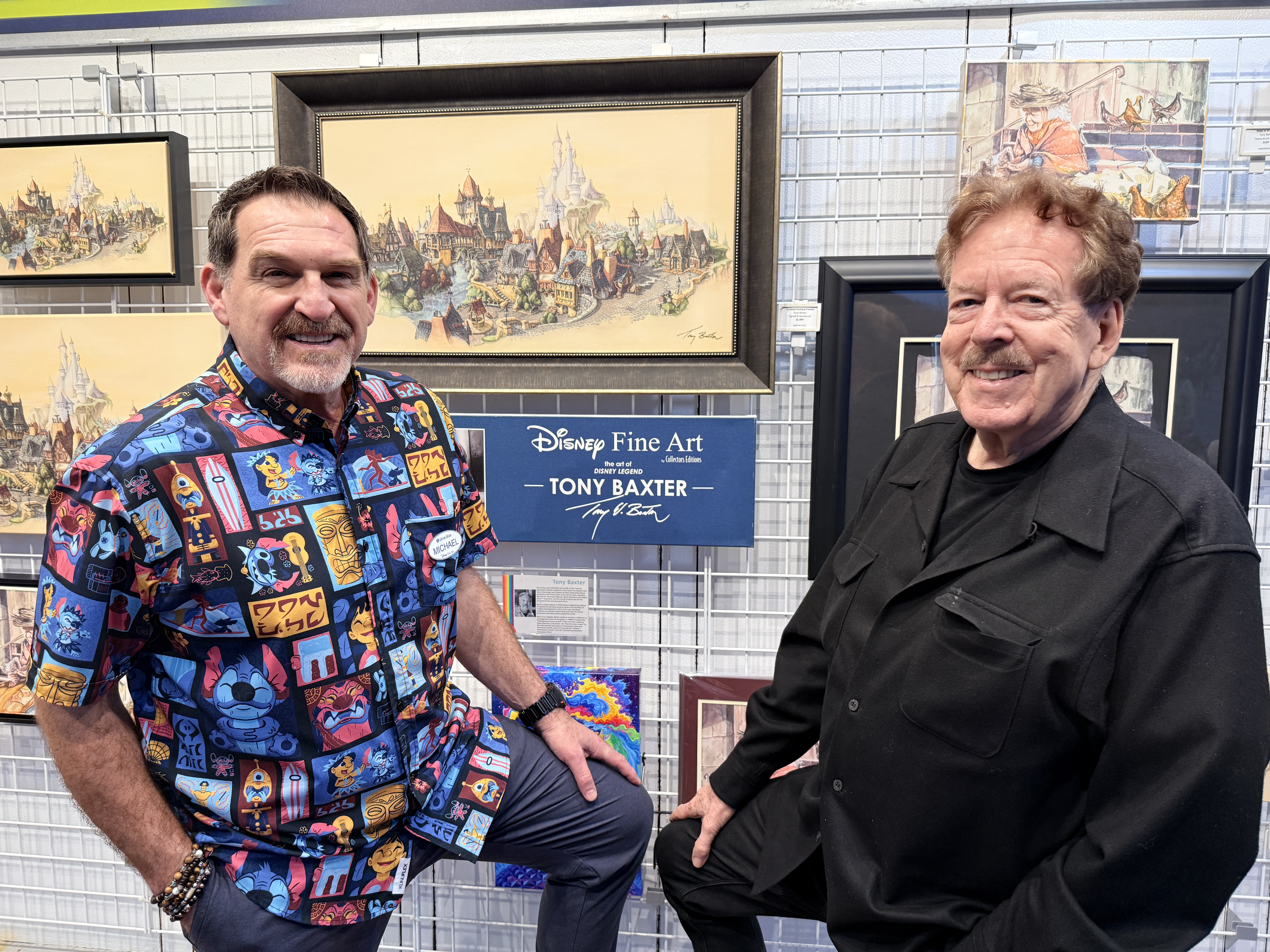 Tony Baxter Discusses His New Disney Fine Art Pieces at the EPCOT International Festival of the Arts