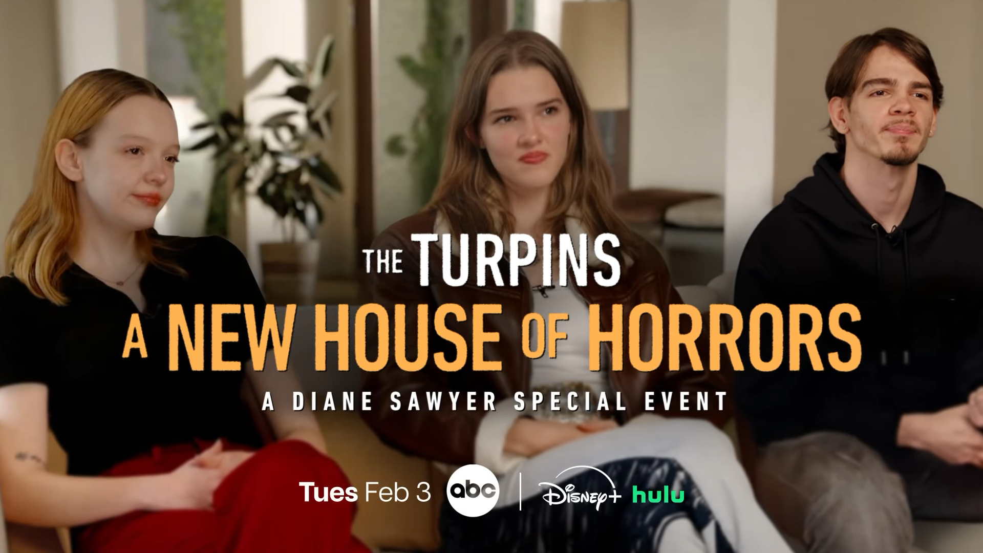 Inside the Turpin's Nightmare: New Diane Sawyer Special Features First Interviews with Three Turpin Siblings