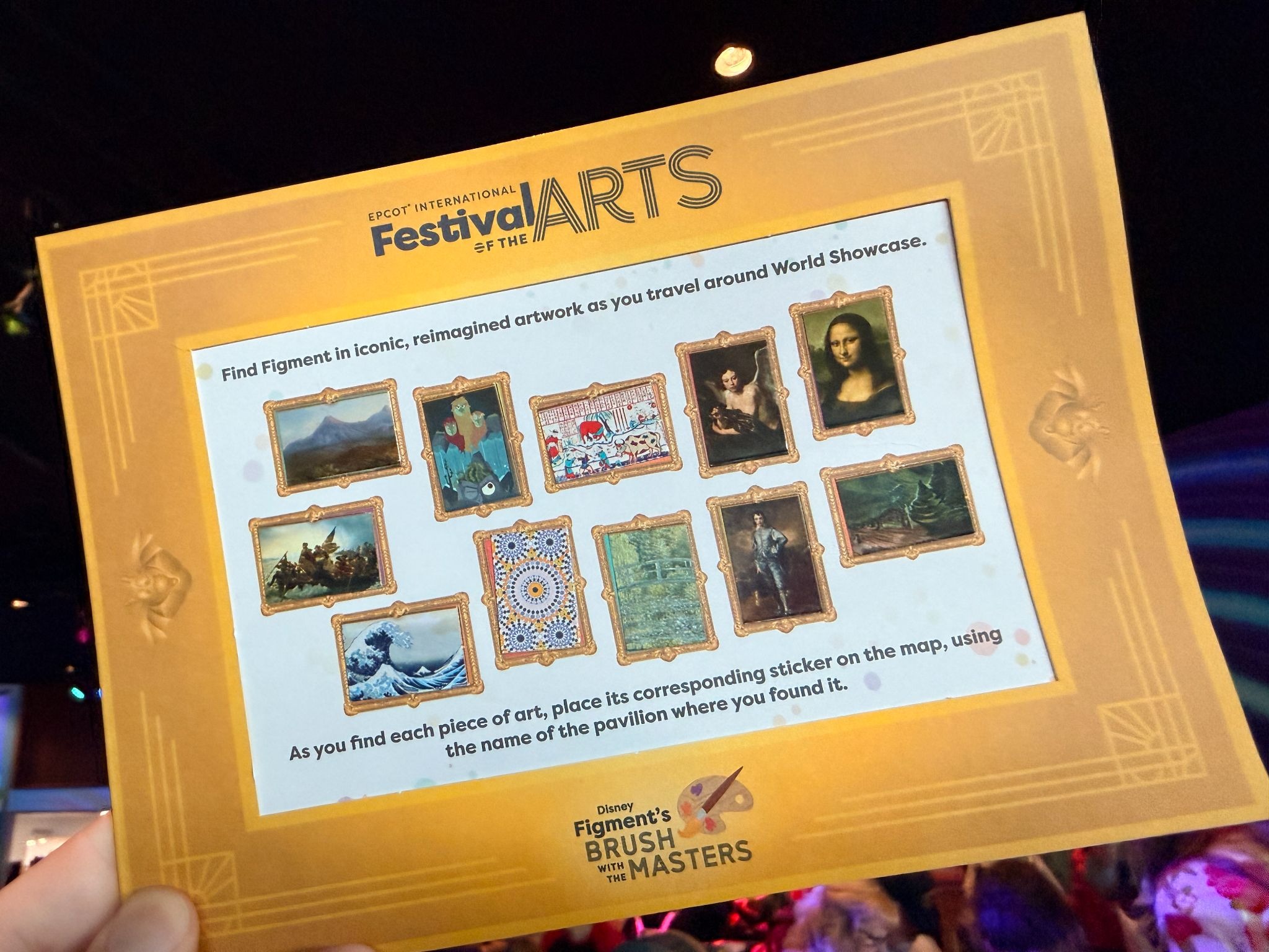 Figment’s Brush with the Masters Scavenger Hunt 2026