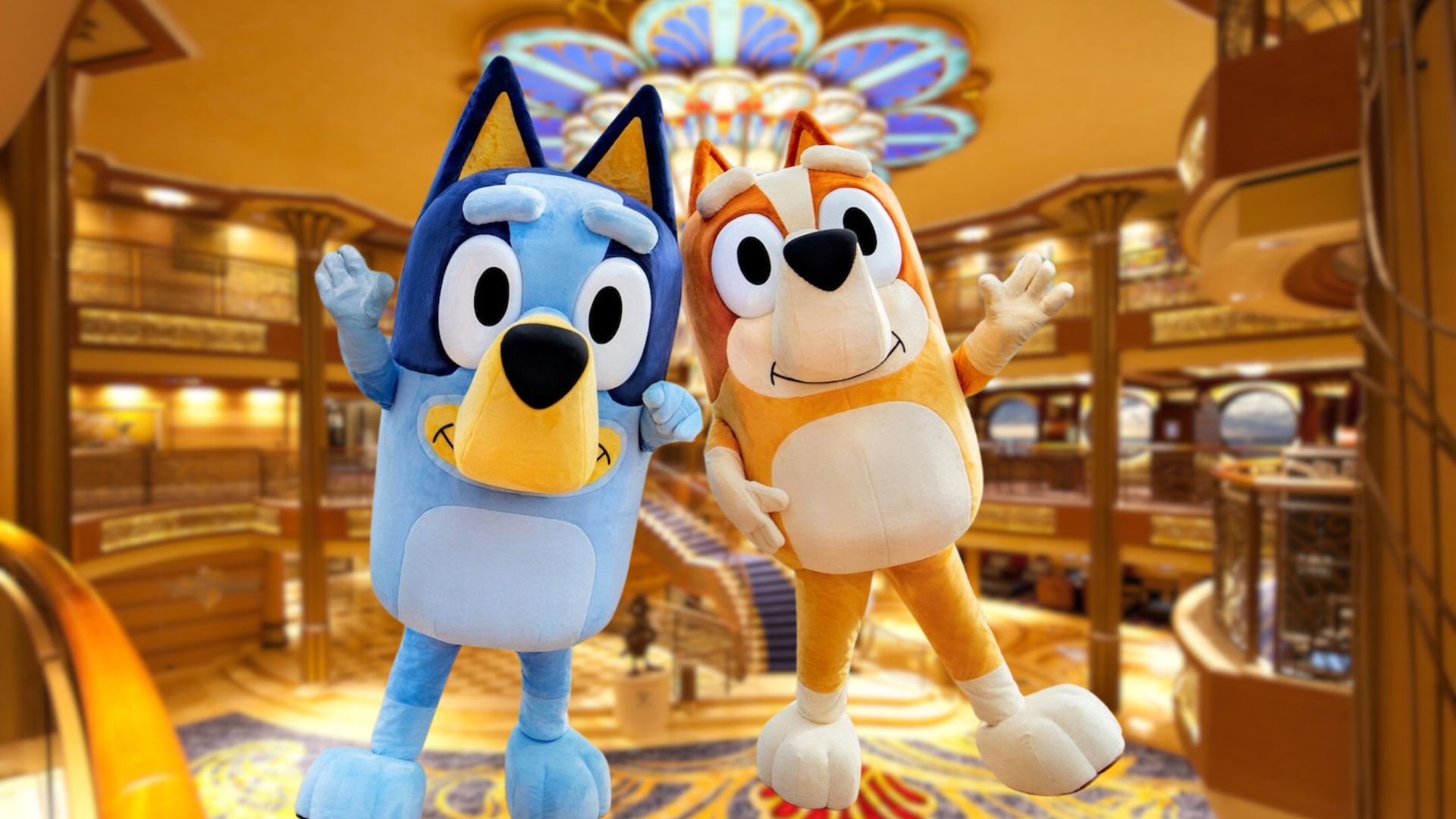 Photos: Bluey and Bingo Begin Their High-Seas Adventure Aboard the Disney Dream