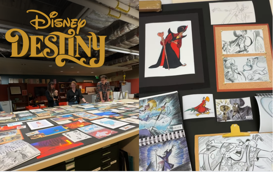 Behind the Scenes: How Imagineers Curate the Historic Artwork for the "1923" Restaurant on the Disney Destiny