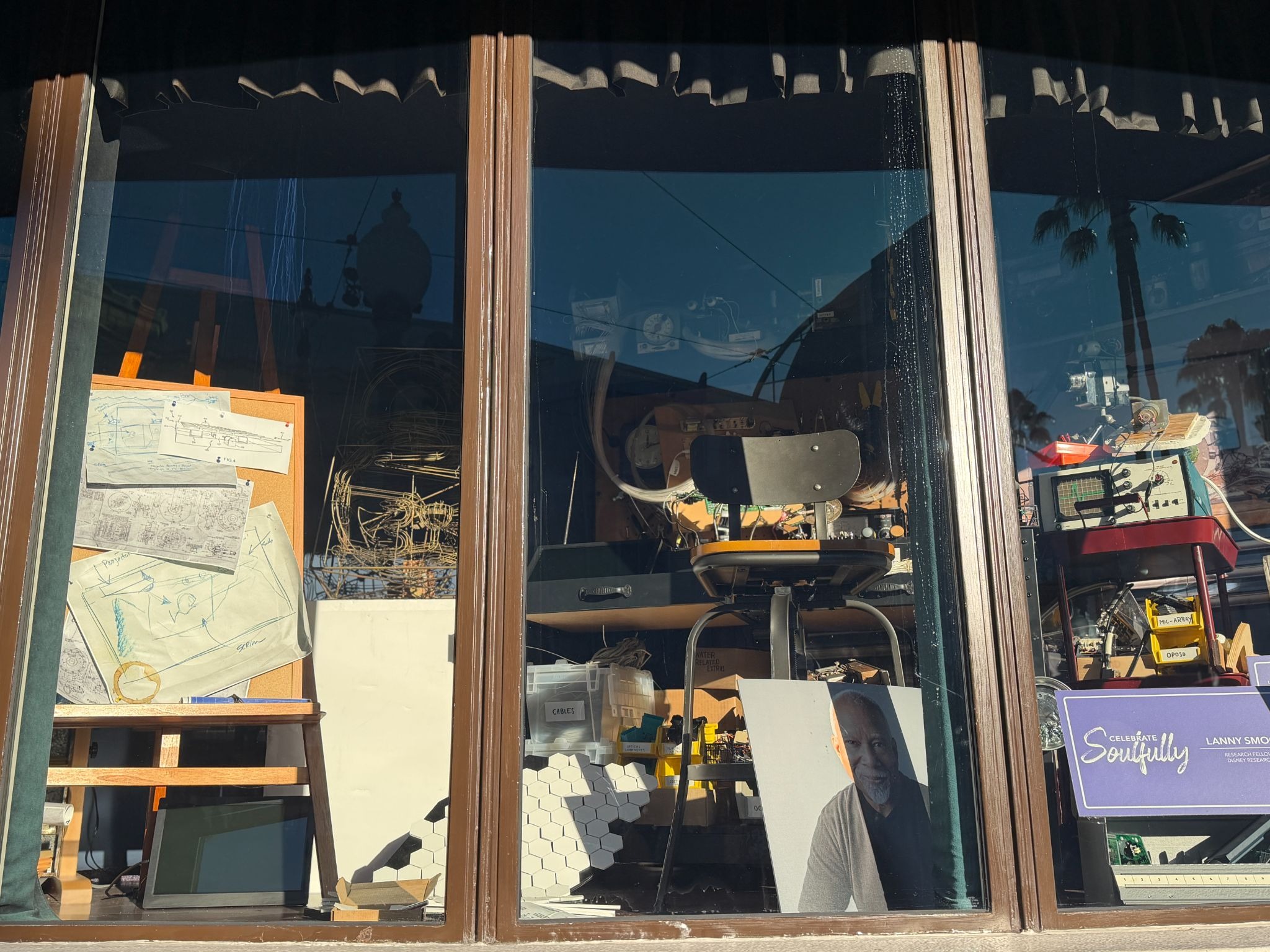 Celebrate Soulfully: Disney California Adventure Honors Prolific Imagineer Lanny Smoot with New Window Display