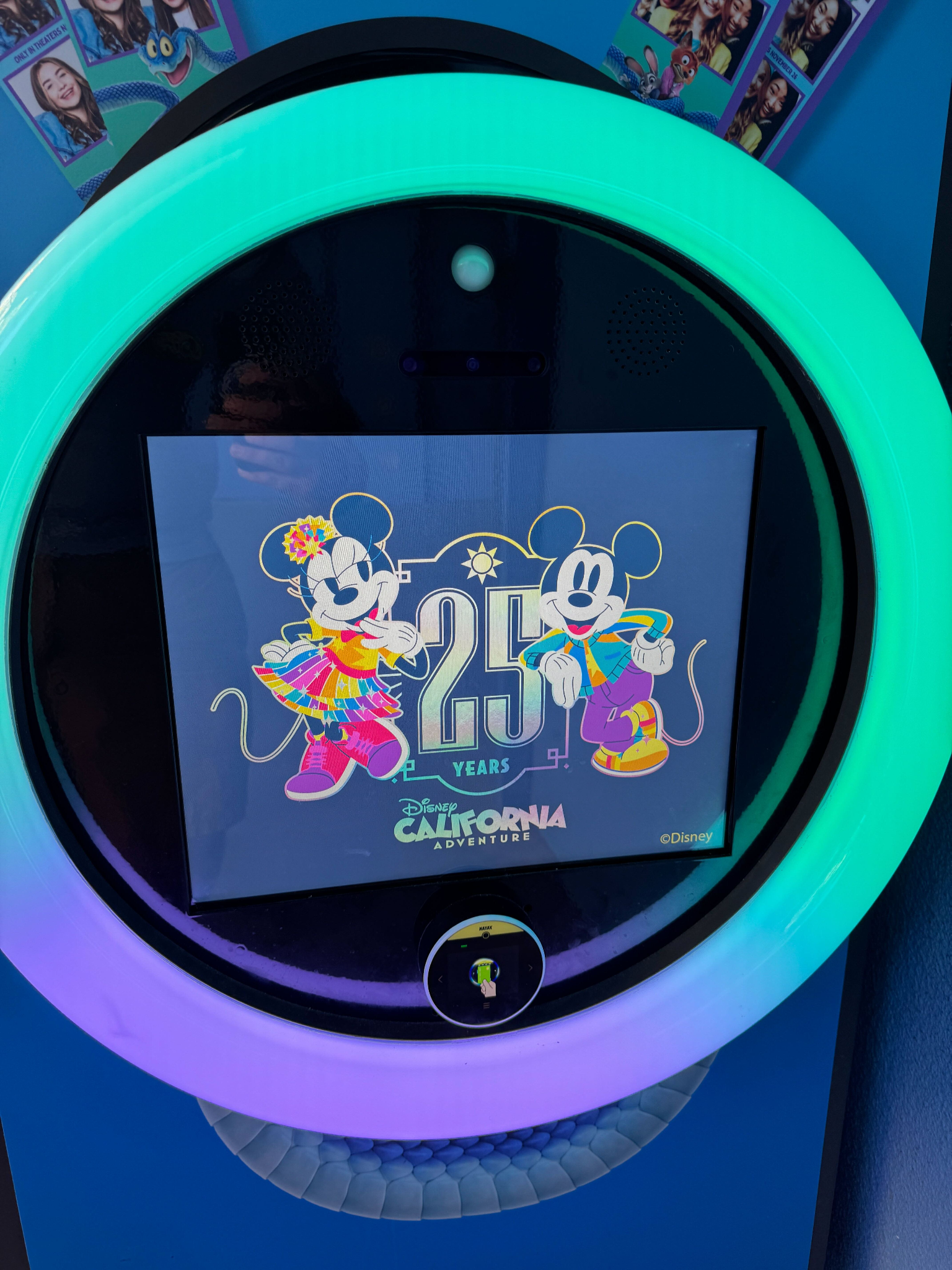 Disney California Adventure Debuts New 25th Anniversary Photo Booth Offerings in Hollywood Backlot