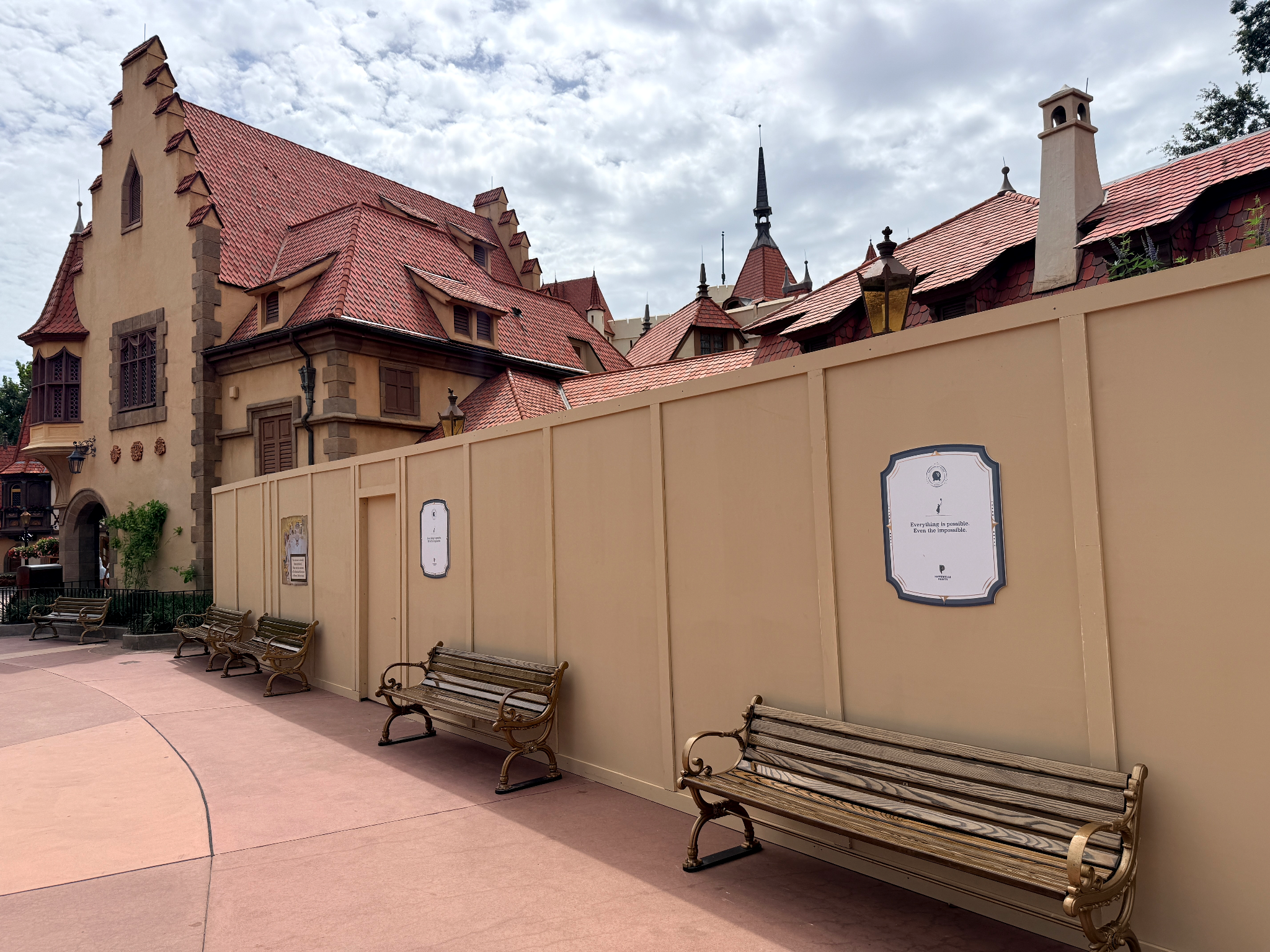 Fotos: Badezimmer im Deutschland-Pavillon wegen Renovierung bei EPCOT geschlossen