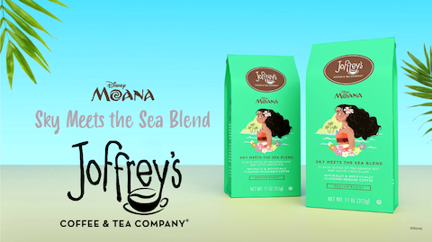 Joffrey's Coffee and Tea Releases New Moana-Inspired Blend