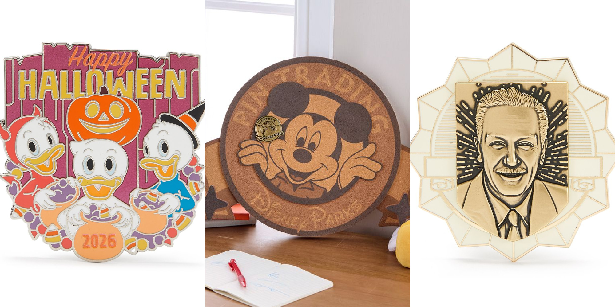 Pin Tag Notes Disney Store Pins - New and Exclusive Designs for October 2026