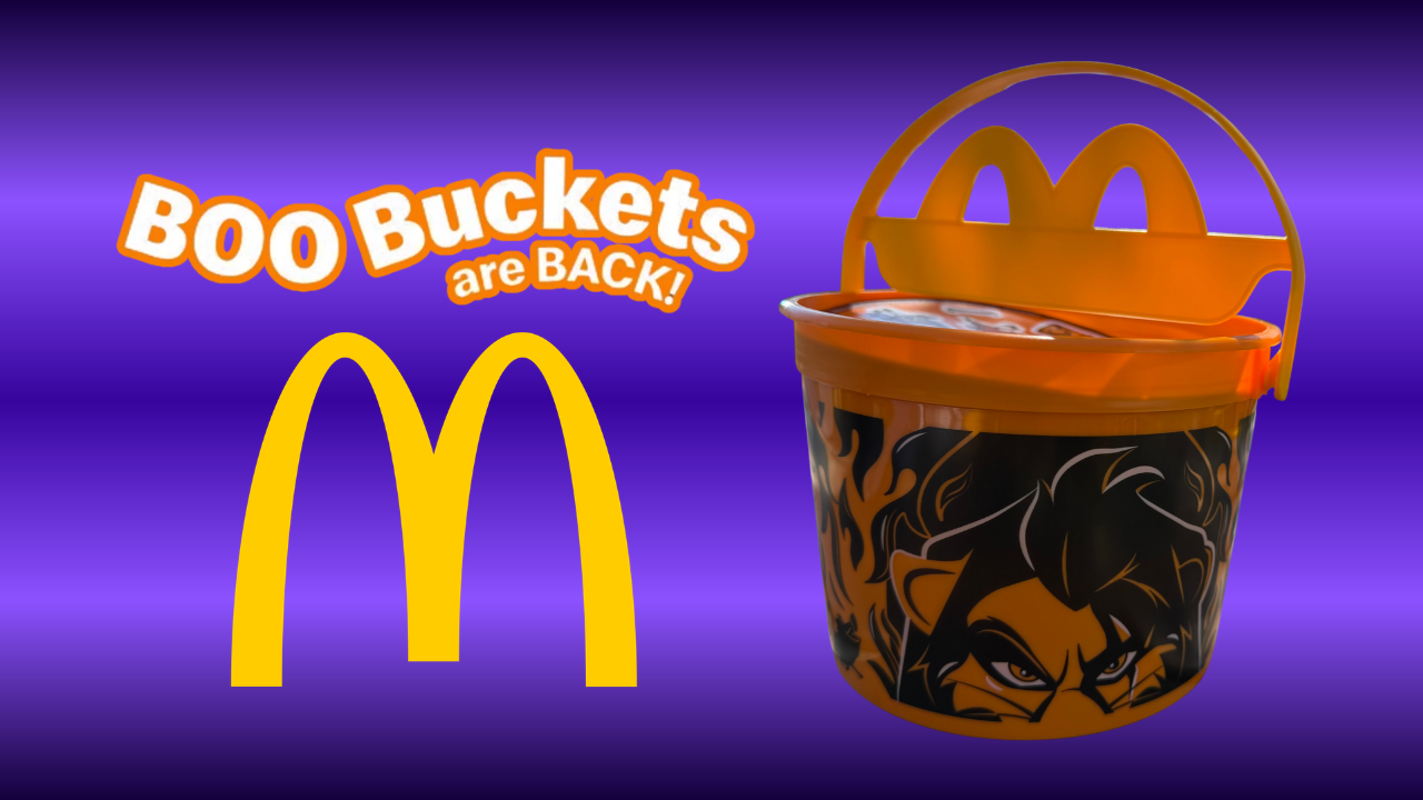 Photos: McDonald’s Disney Villains Boo Buckets Halloween 2026