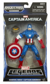 CAPTAIN AMERICA 6In INFINITE LEGENDS MARVEL NOW! CAPTAIN AMERICA In Pack A6222