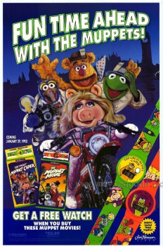 Muppets Disney VHS