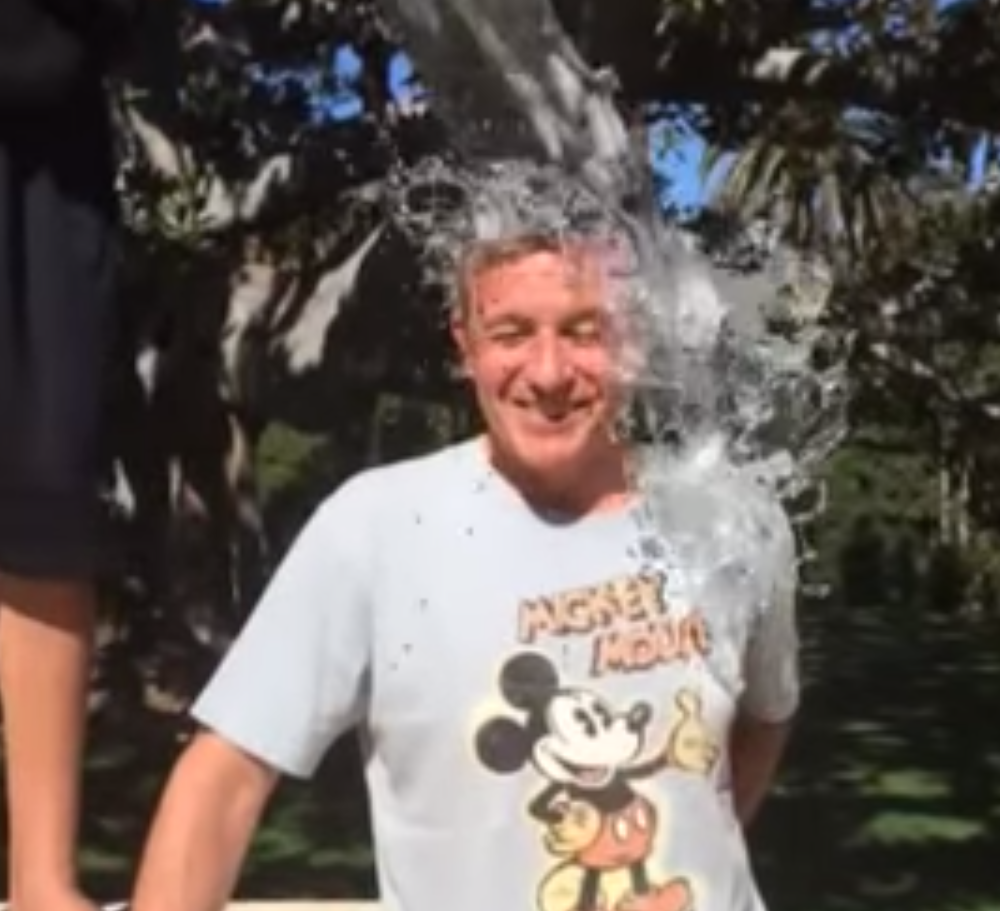 Disney accepts the ALS Ice Bucket Challenge