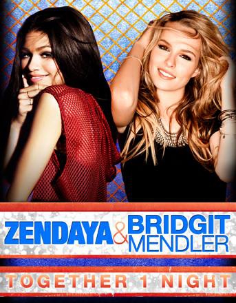 343px x 440px - Zendaya and Bridgit Mendler Appearing Together For One Night Only -  LaughingPlace.com
