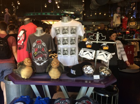 Star Wars Rebels merchandise is front and center at Star Trader