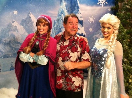 Anna and Elsa invite guests to enjoy Frozen Fun, officially kicking off January 7, 2015