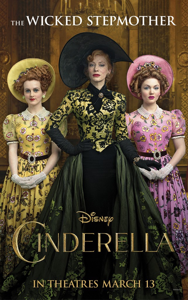 Disney Premieres New Character Posters For Live Action Cinderella Laughingplace Com