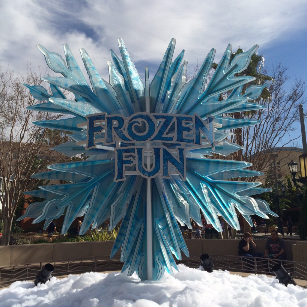 Frozen Fun at the Disneyland Resort
