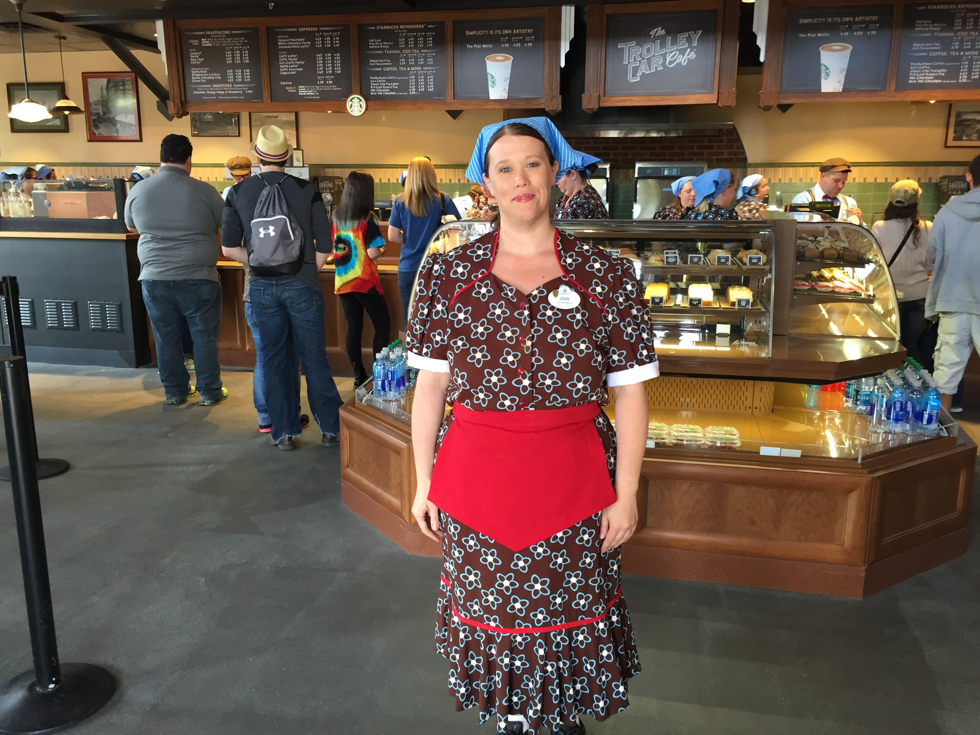 Trolley Car Cafe Starbucks Location Soft Opens at Disney's Hollywood