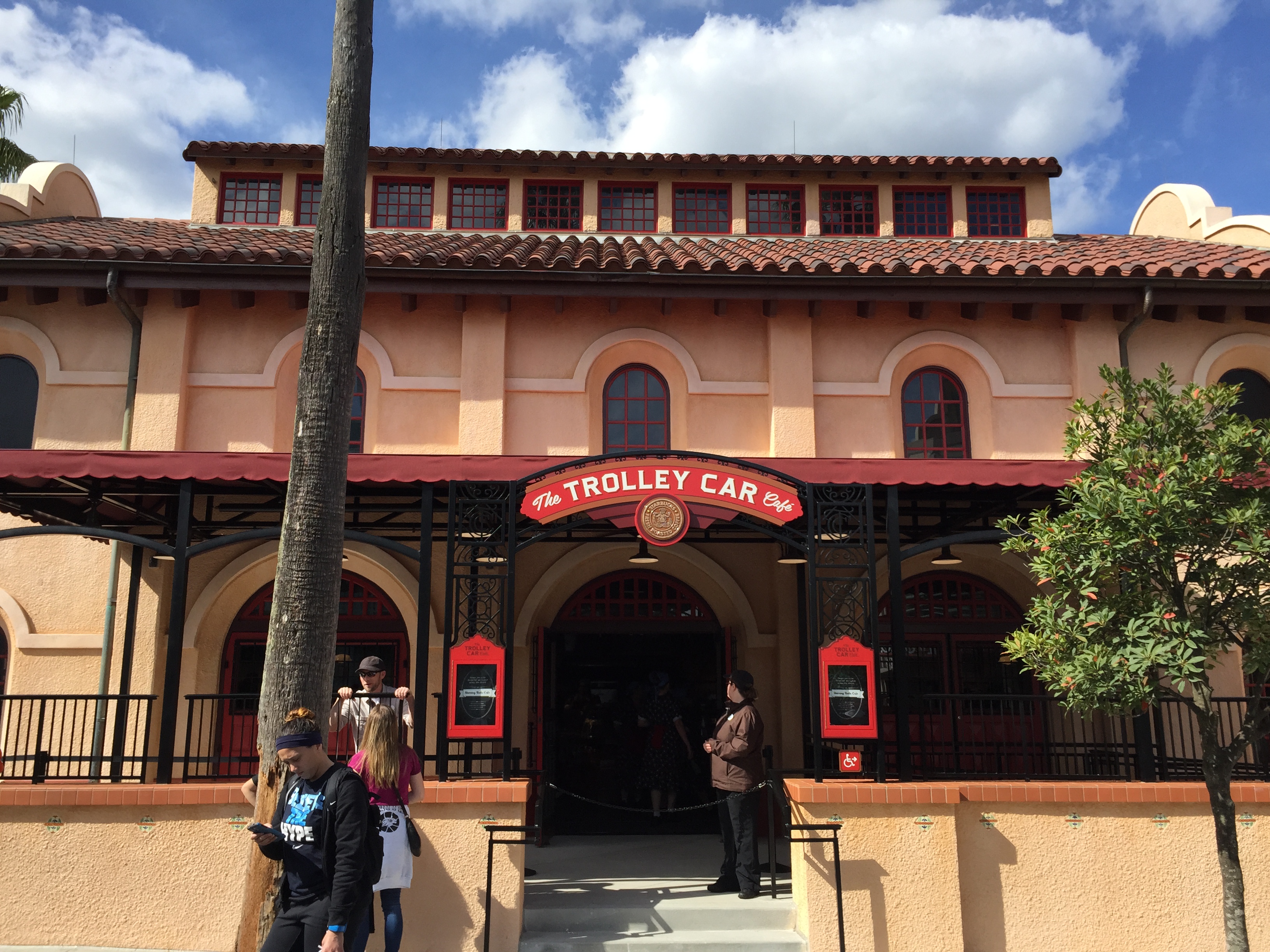 Trolley Car Cafe Starbucks Location Soft Opens at Disney's Hollywood Studios