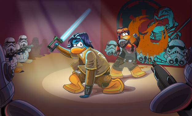 Star Wars Rebels Takes Over Club Penguin