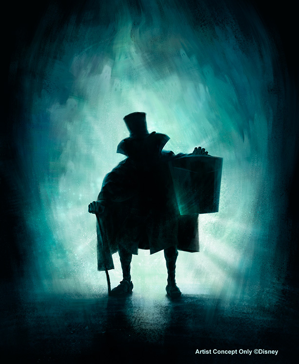 Hatbox Ghost Returns to Disneyland's Haunted Mansion