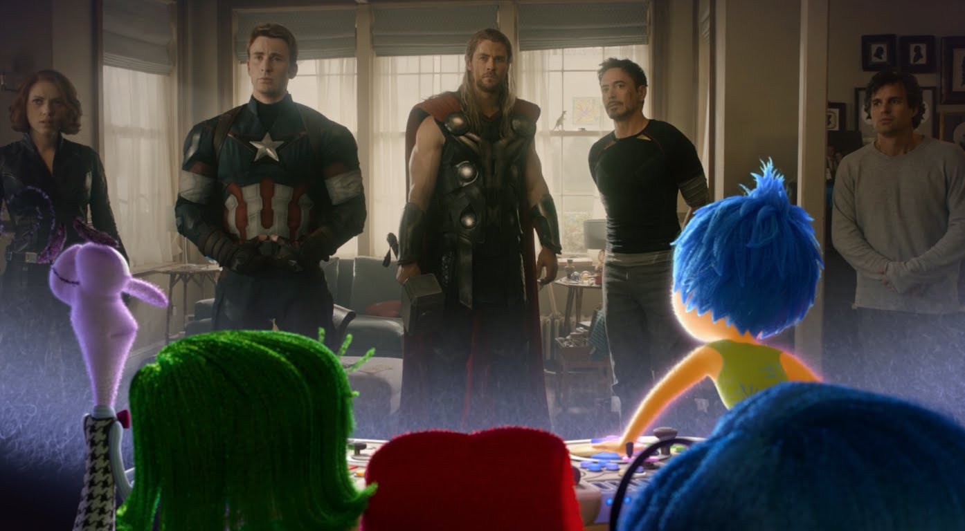 Characters from Inside Out React to Avengers: Age of Ultron Trailer