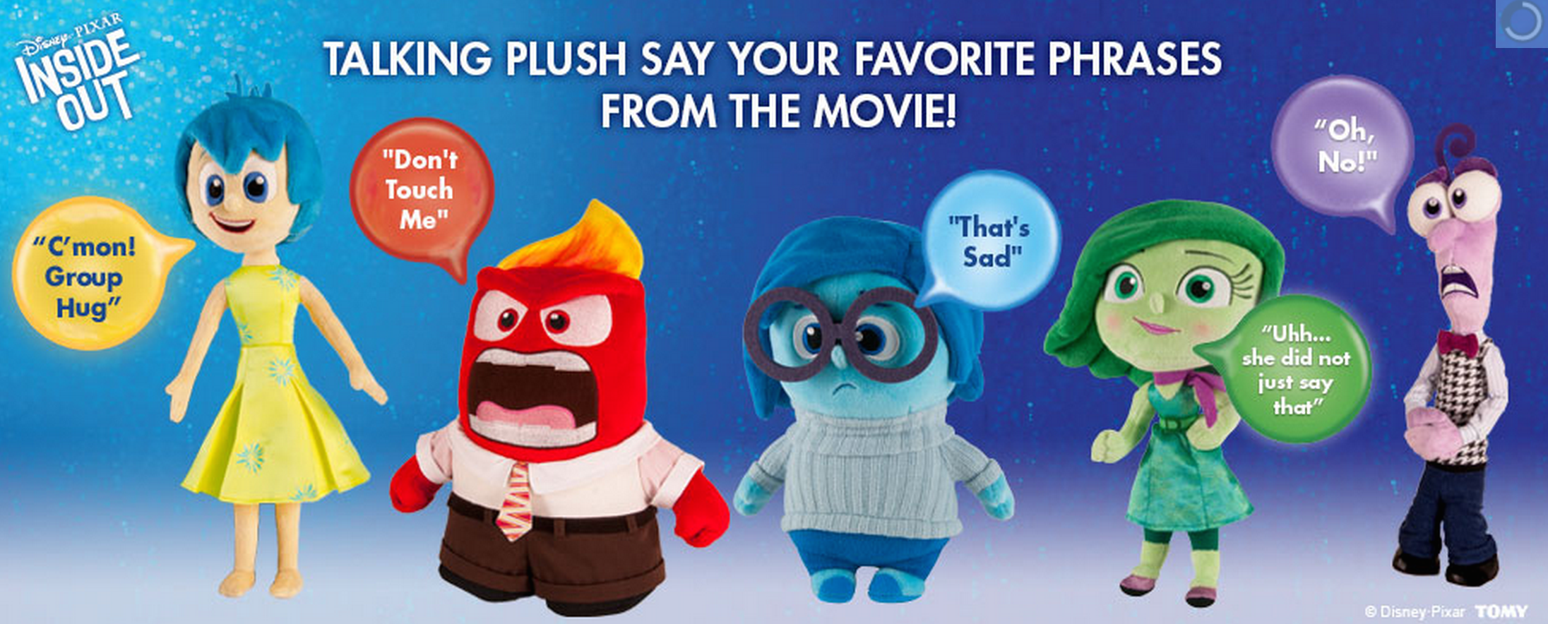 Inside Out Talking Plush Toy Review 