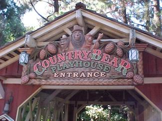 Laughing Place Country Bear Playhouse Disneyland