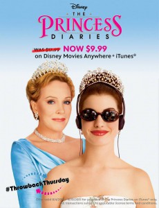 Princess Diaries Throwback Thursday
