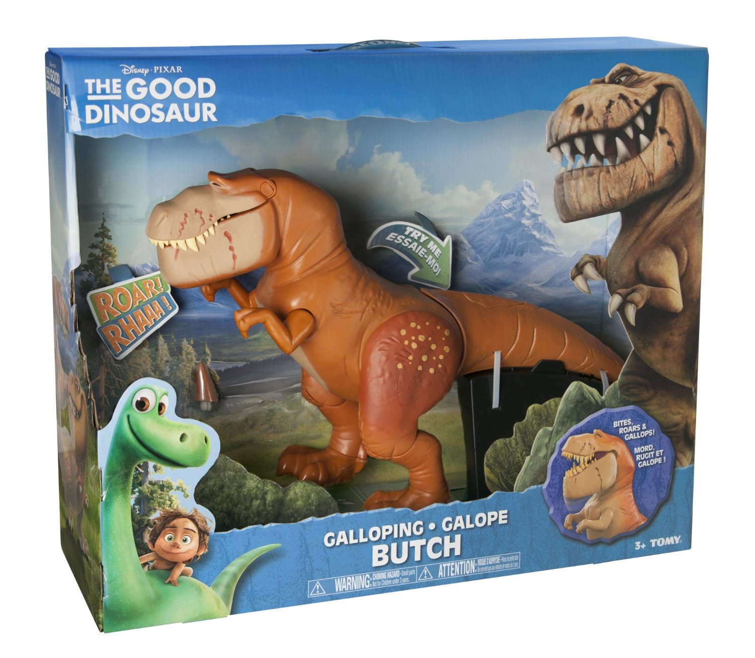 NIB Disney-Pixar The Good Dinosaur Galloping Butch 