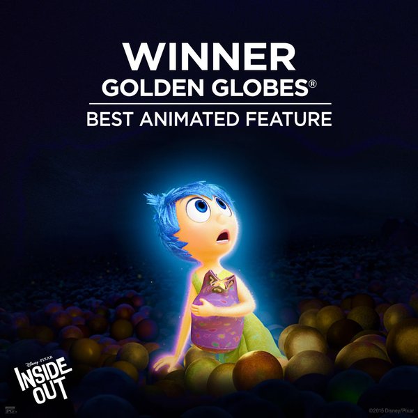Inside Out wins Golden Globe