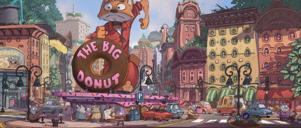 Zootopia Big Donut Concept Art