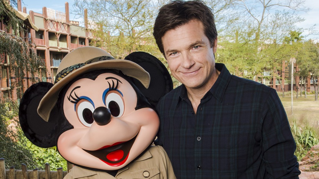 (FEB. 21, 2016): Actor Jason Bateman poses with Minnie Mouse Feb. 21, 2016 at DisneyÕs Animal Kingdom Lodge at Walt Disney World Resort during a press junket for Walt Disney Animation Studios' newest film, ÒZootopia.Ó Bateman voices con artist fox Nick Wilde in the upcoming animated film, set for release on March 4, 2016. (Chloe Rice, photographer)