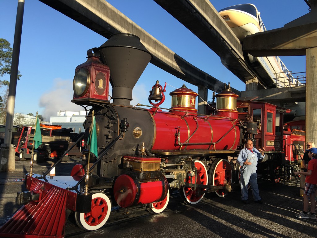disney world steam train tour