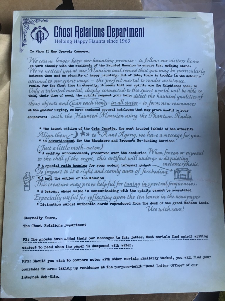 Haunted Mansion Ghost Post A Complete Guide to Parcel 1