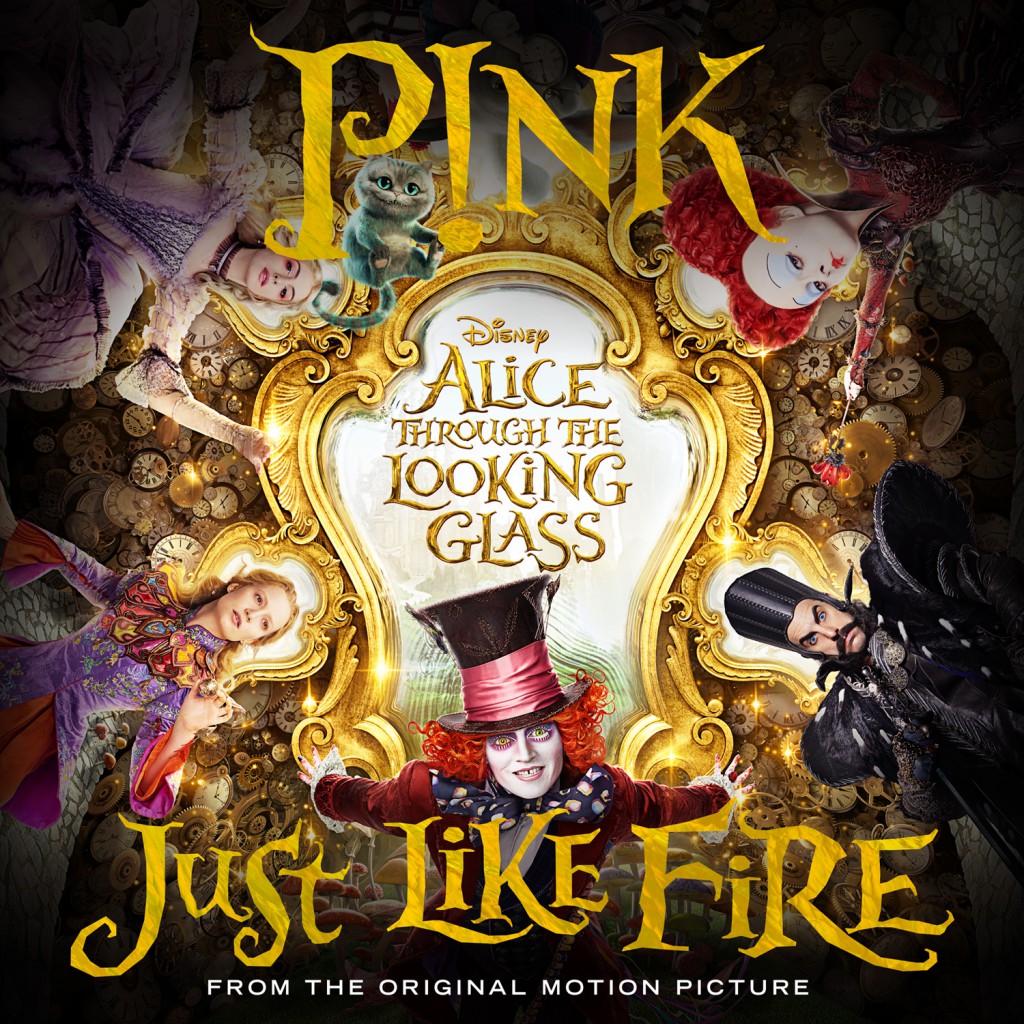 Alice Through the Looking glass ~ Just like fire - YouTube