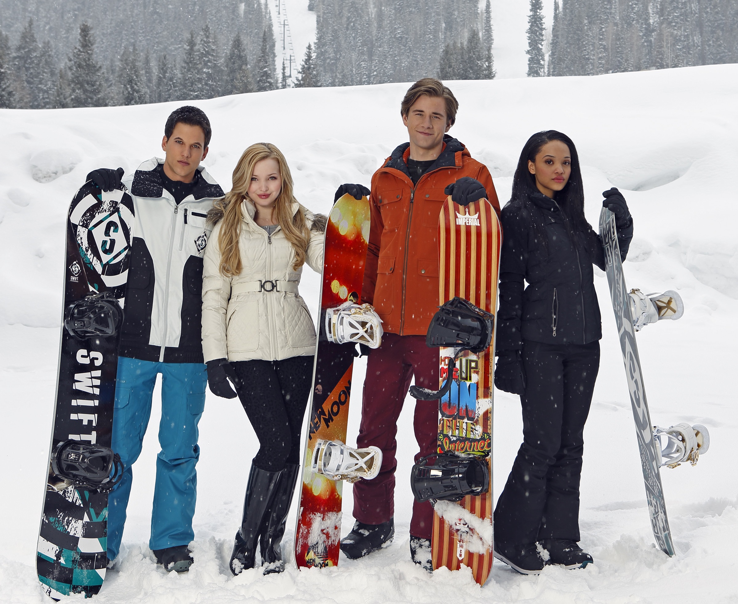 Before she was Mal, Dove Cameron made her DCOM debut in Cloud 9 about the w...