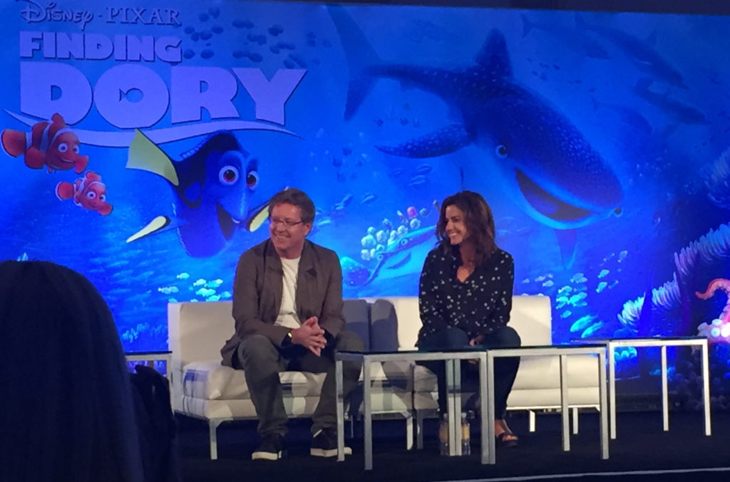 Director Andrew Stanton and Producer Lindsey Collins