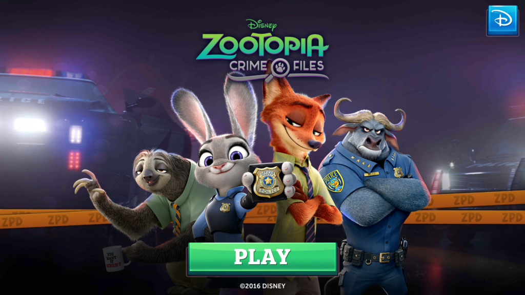 App Review "Zootopia Crime Files" Creates ZPD Junior Detectives