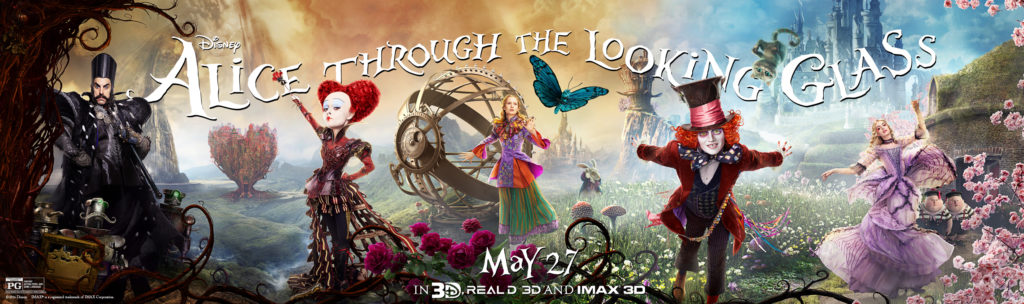 AliceThroughTheLookingGlass56f985f923ff1 Horizontal Poster