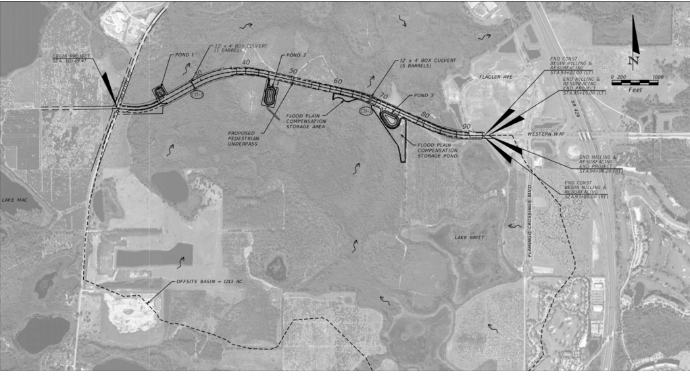 Reedy Creek Plans to Expand Western Way Road