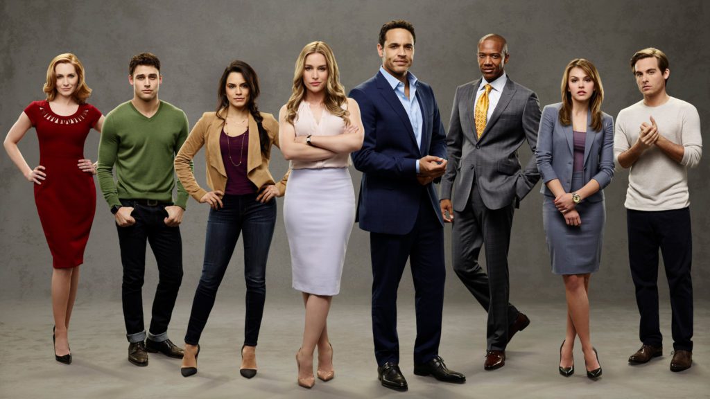 Publicity still of the cast of Notorious