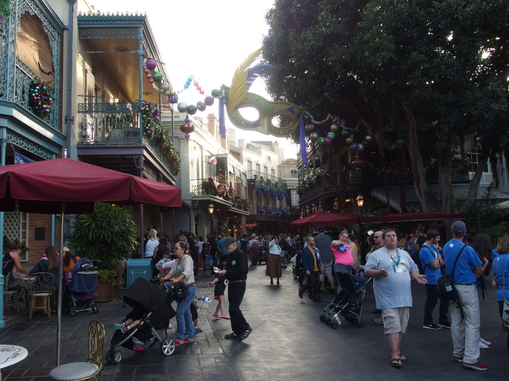 New Orleans Square beckons by day…