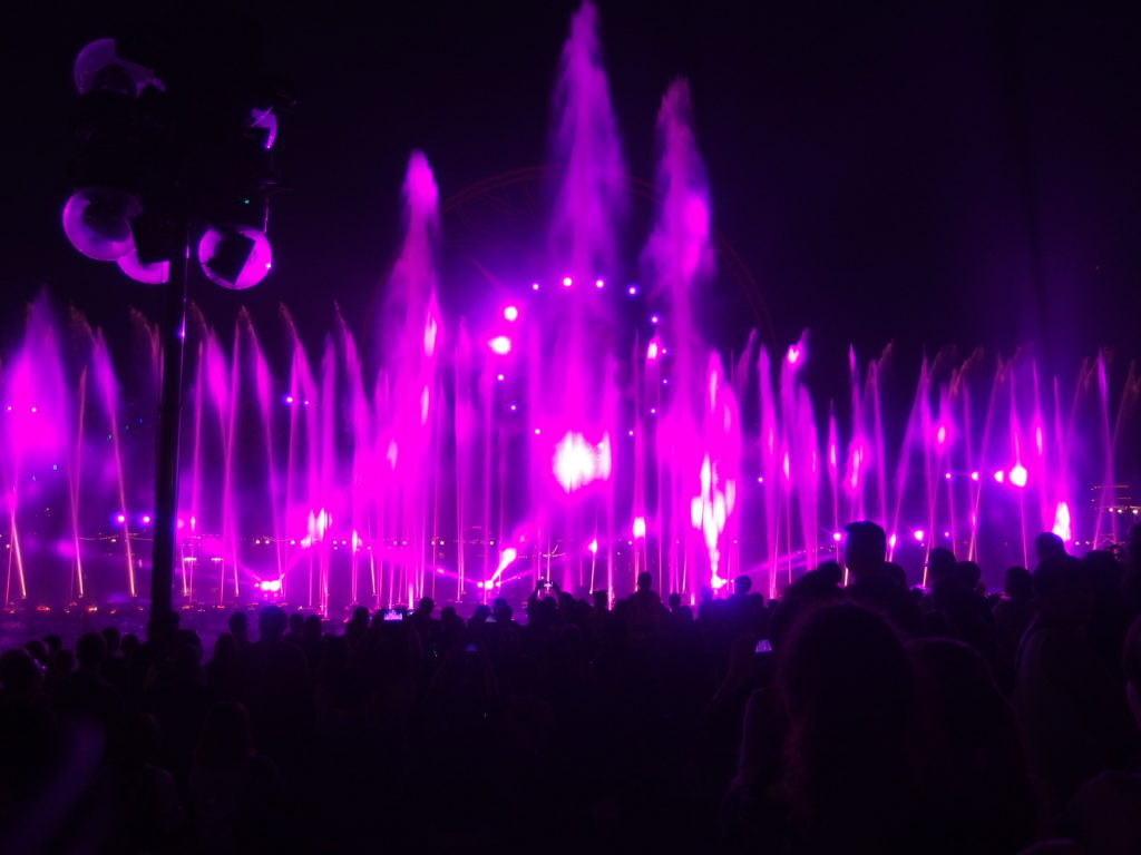 Every World of Color show has a grand finale