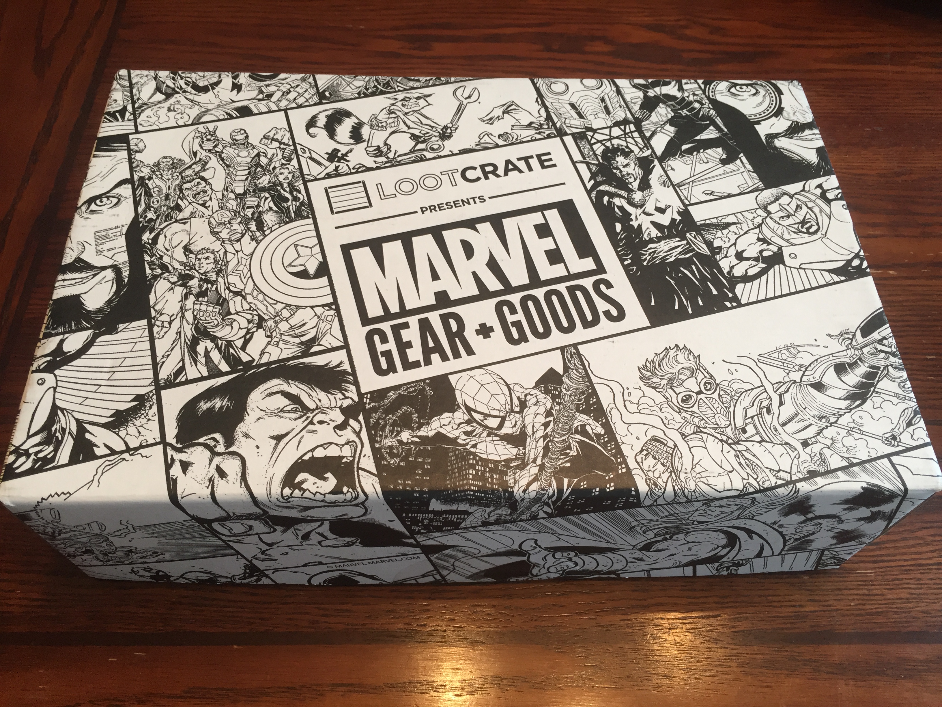 Box Review: Marvel Gear + Goods by Loot Crate — Mystics - LaughingPlace.com