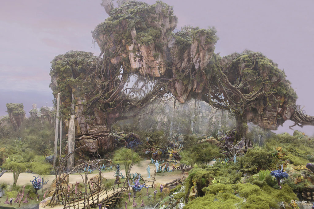 Concept of Pandora – The World of AVATAR, coming to Disney’s Animal Kingdom summer 2017. (Disney)