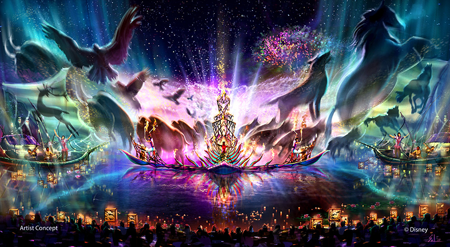 Concept art for Rivers of Light