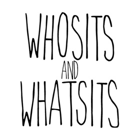 Whosits and Whatsits logo