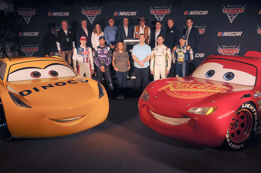 Cars and NASCAR Stars Unite